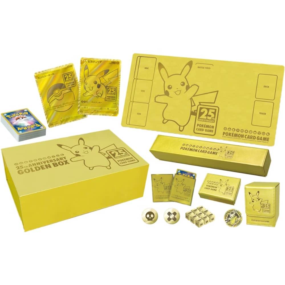 Pokémon<br> Coffret doré du 25e anniversaire<br> japonais