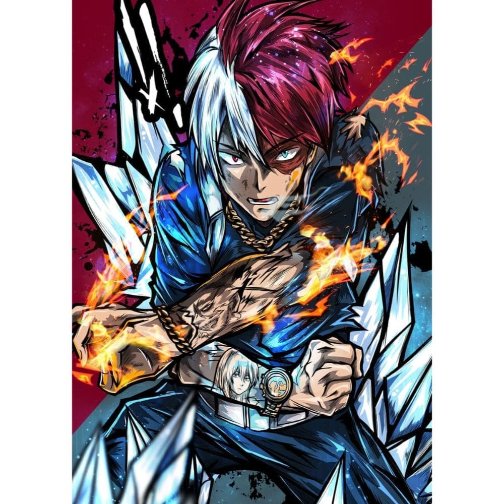 Buy Acrylic Art My Hero Academia IceFireTodo