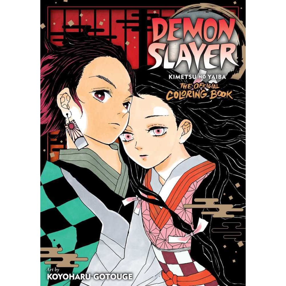God of Cards: Demon Slayer Malbuch The Official Coloring Book Englisch Produktbild