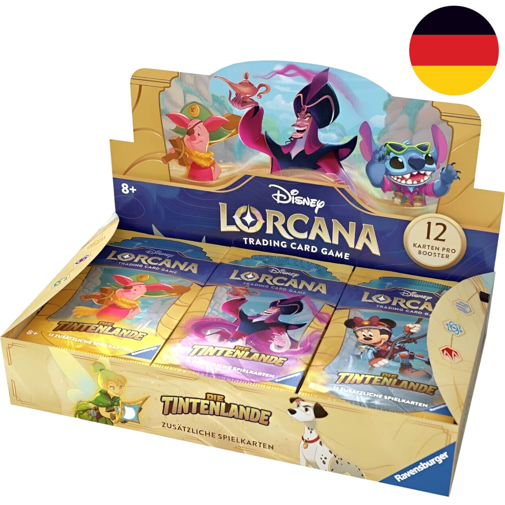 God of Cards: Disney Lorcana Die Tintenlande Display Produktbild