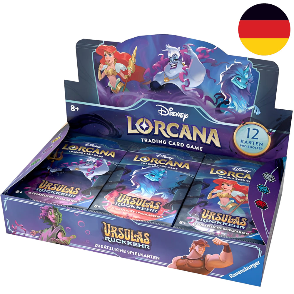 german lorcana cards Buy Disney Lorcana Ursula's Return Display