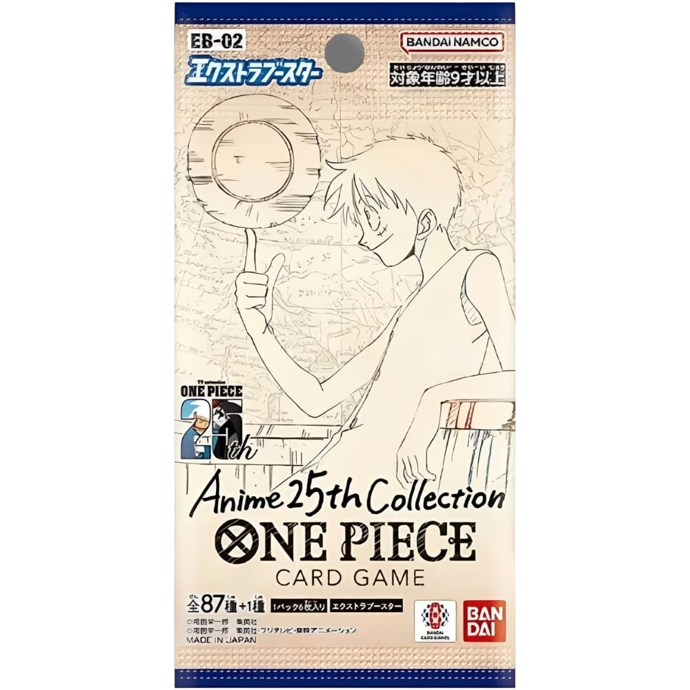 God of Cards: One Piece Anime 25th Collection Booster Japanisch Produktbild
