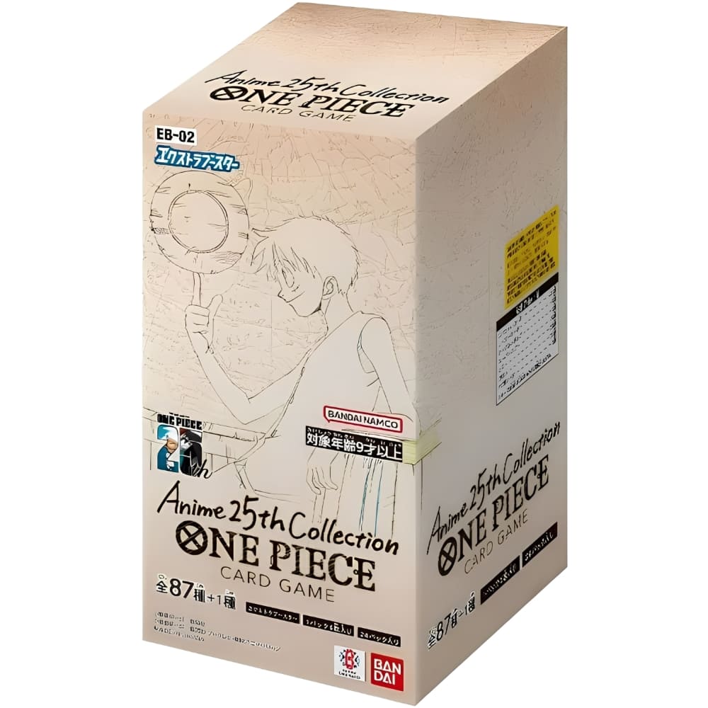 God of Cards: One Piece Anime 25th Collection Display Japanisch Produktbild