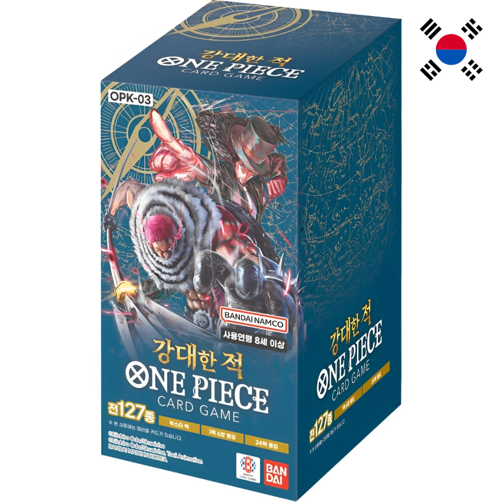 God of Cards: One Piece Pillars of Strength Display OP-03 Koreanisch Produktbild