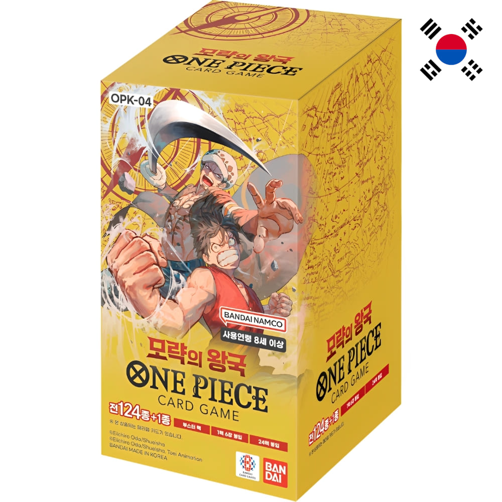 God of Cards: One Piece Kingdoms of Intrigue Display OP-04 Koreanisch Produktbild