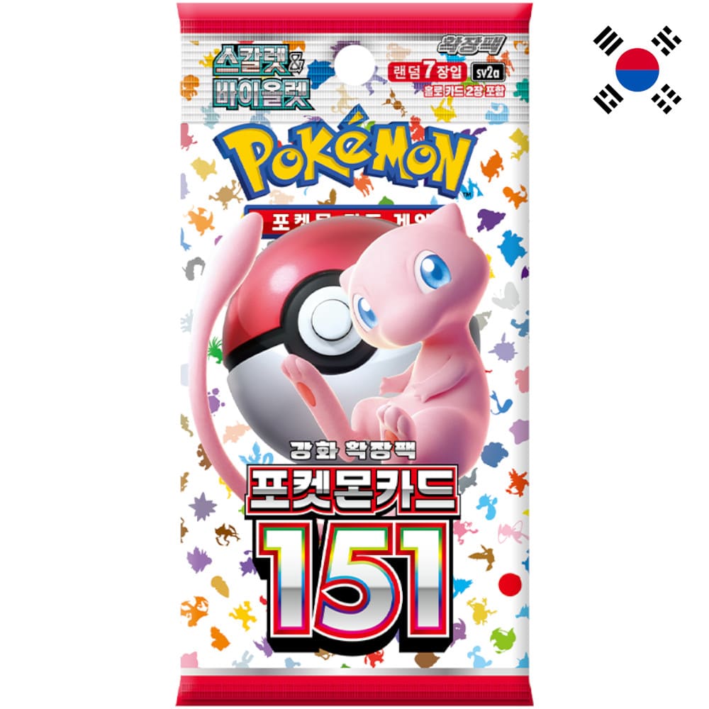 God of Cards: Pokemon 151 Booster Koreanisch Produktbild