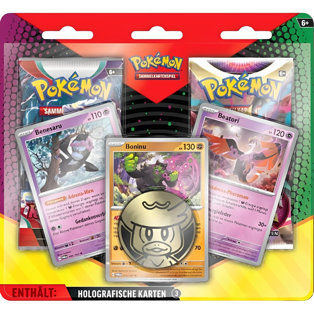 God of Cards: Pokemon 2er Blister Enhanced März 2025 Produktbild