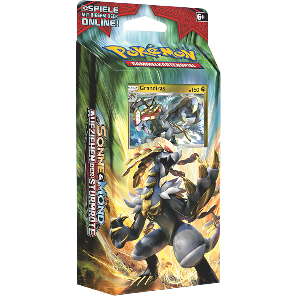 God of Cards: Pokemon Aufziehen der Sturmröte Themendeck Grandiras Produktbild