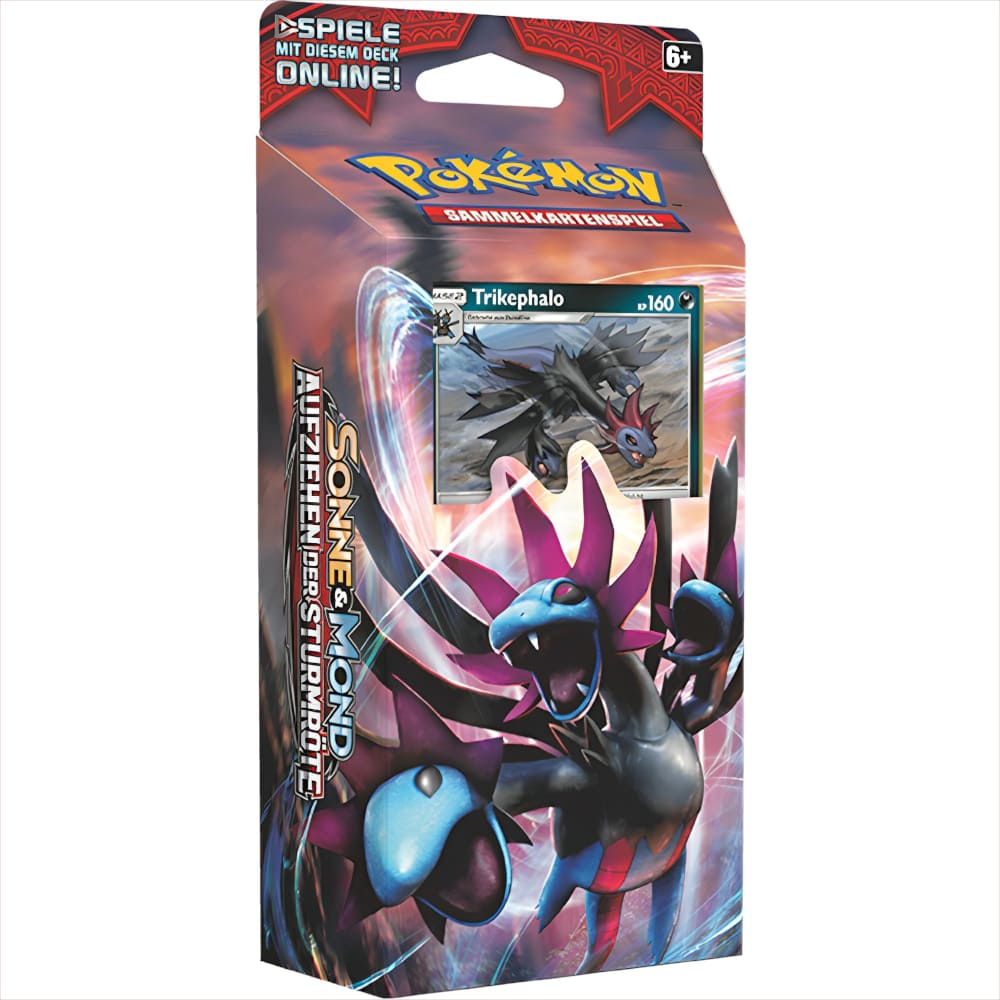 God of Cards: Pokemon Aufziehen der Sturmröte Themendeck Trikephalo Produktbild