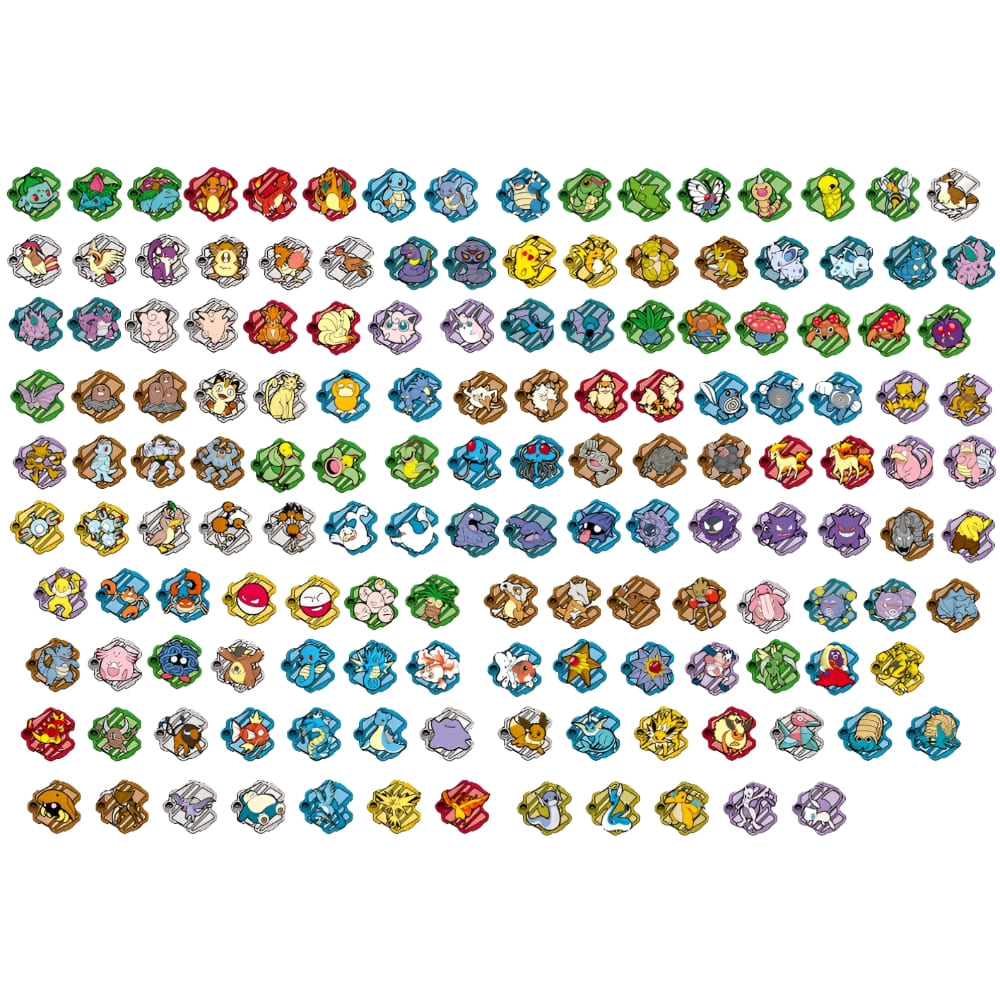 God of Cards: Pokemon Collect 151 Journey Jigsaw Magnet Set S-Chinesisch Produktbild 1