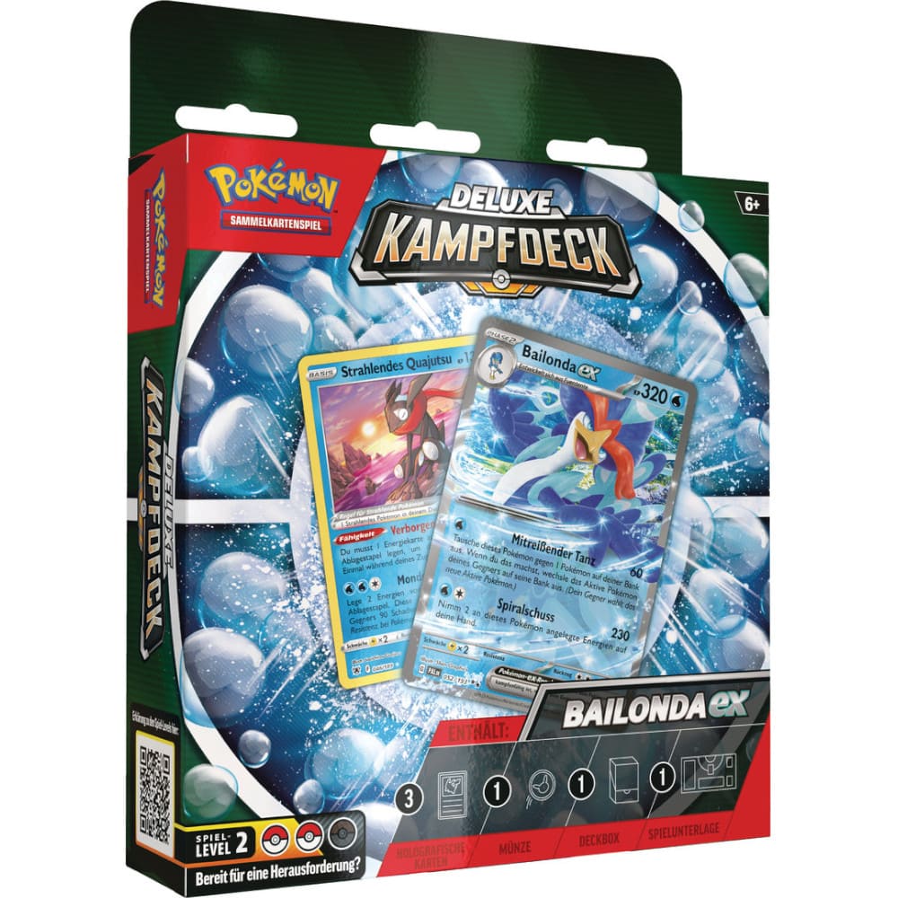 God of Cards: Pokemon Deluxe Battle Deck Bailonda EX Produktbild