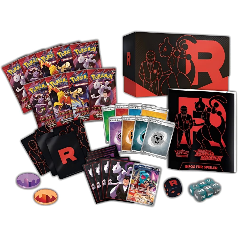 God of Cards: Pokemon Ewige Rivalen Top-Trainer-Box Produktbild 1