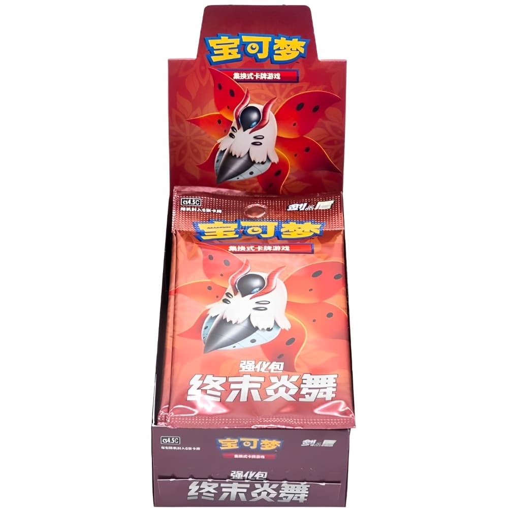 God of Cards: Pokemon Final Flame Dance Display S-Chinesisch Produktbild