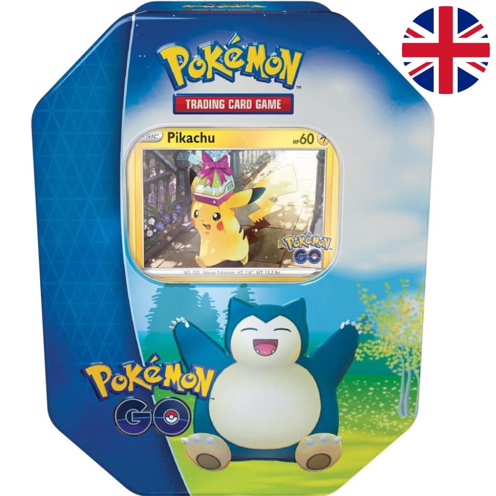 Buy Pokemon GO Tin Box Snorlax English