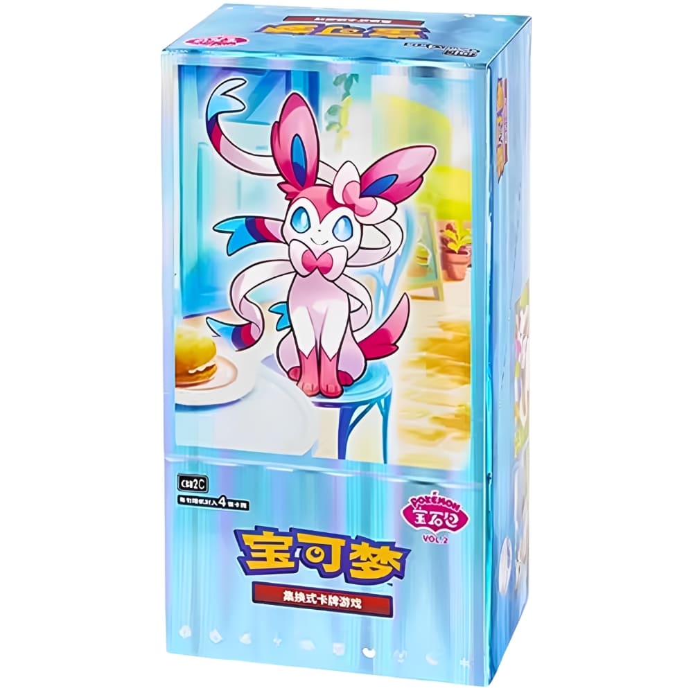 God of Cards: Pokemon Gem Pack Vol. 2 Display S-Chinesisch Produktbild