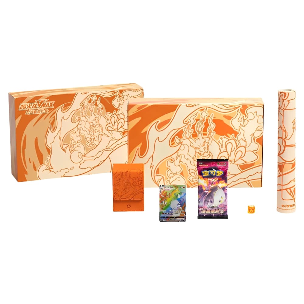 God of Cards: Pokemon Glurak VMAX Battle Set Gift Box S-Chinesisch Produktbild 1