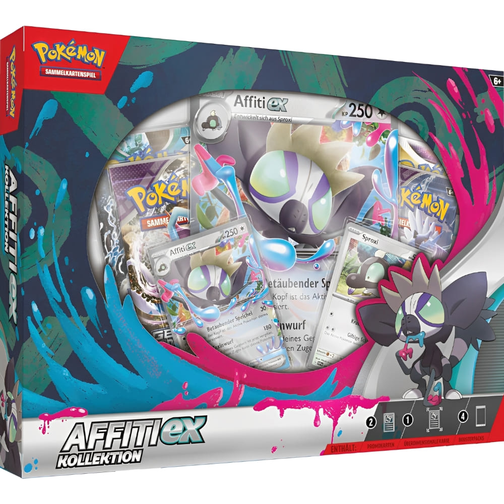 Cartes à collectionner Pokémon Coffret ex 4 boosters Dogrino-ex Q1