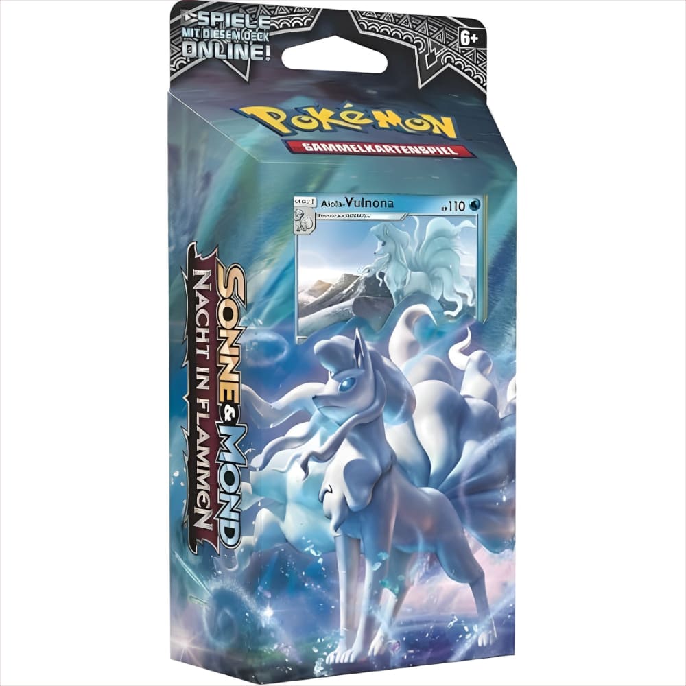 God of Cards: Pokemon Nacht in Flammen Themendeck Alola-Vulnona Produktbild