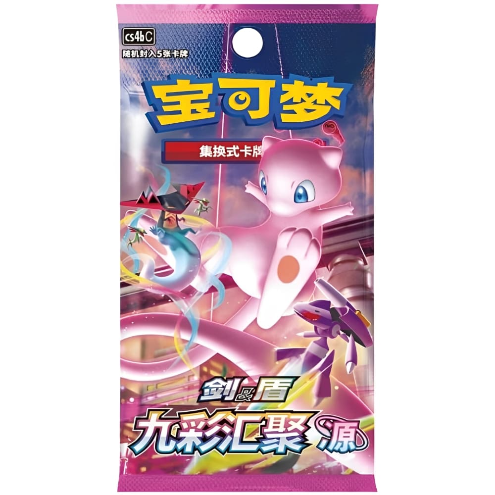 God of Cards: Pokemon Nine Colors Gathering - Mew Booster S-Chinesisch Produktbild