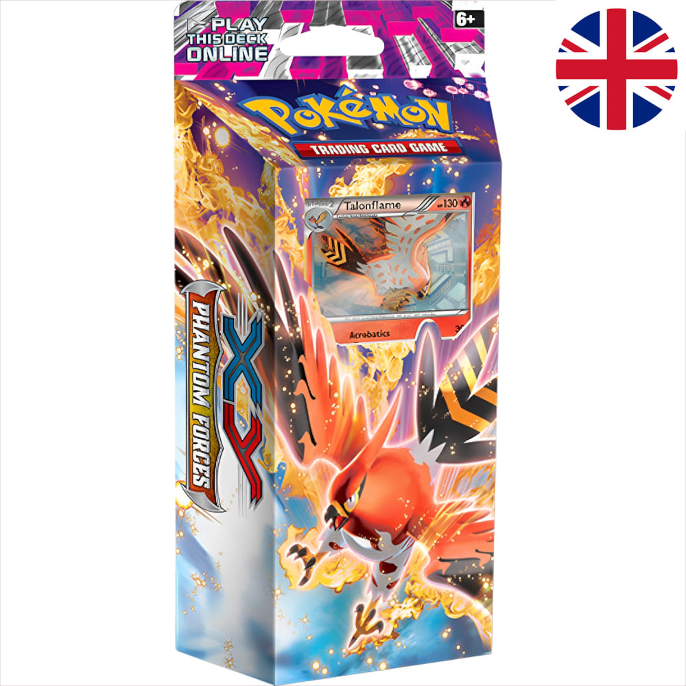 God of Cards: Pokemon Phantom Forces Burning Winds Theme Deck Produktbild