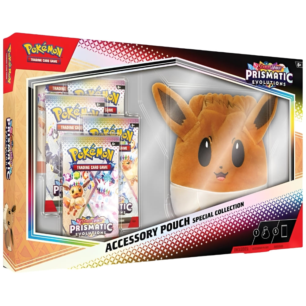 God of Cards: Pokemon Prismatic Evolutions Accessory Pouch Special Collection Produktbild