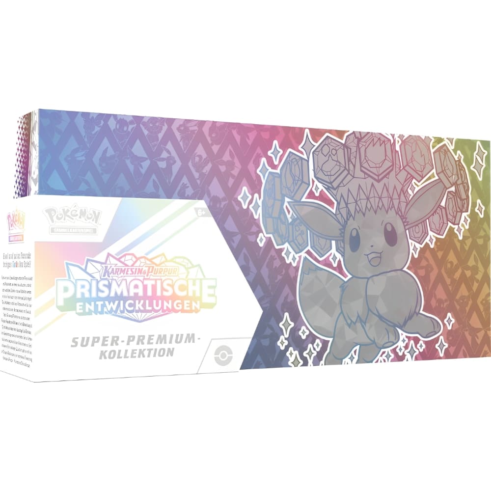 God of Cards: Pokemon Prismatische Entwicklungen Super-Premium Kollektion Produktbild