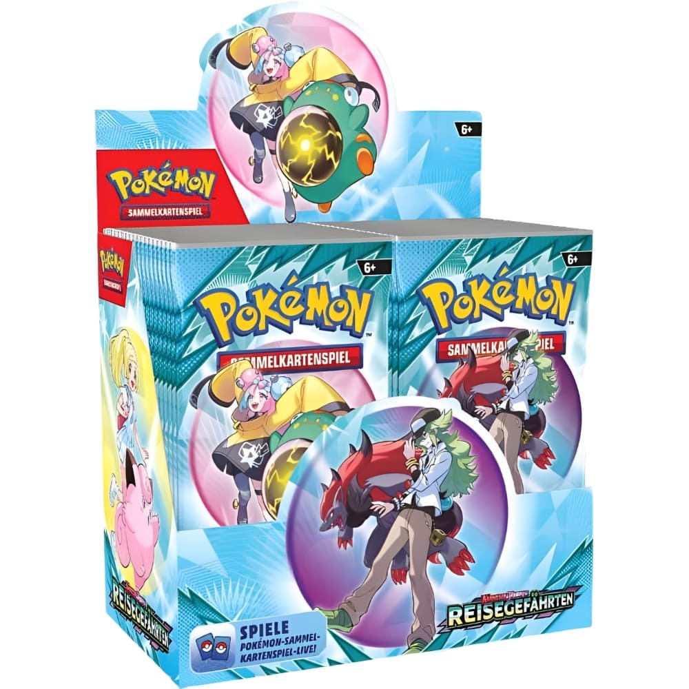 God of Cards: Pokemon Reisegefährten Display Produktbild