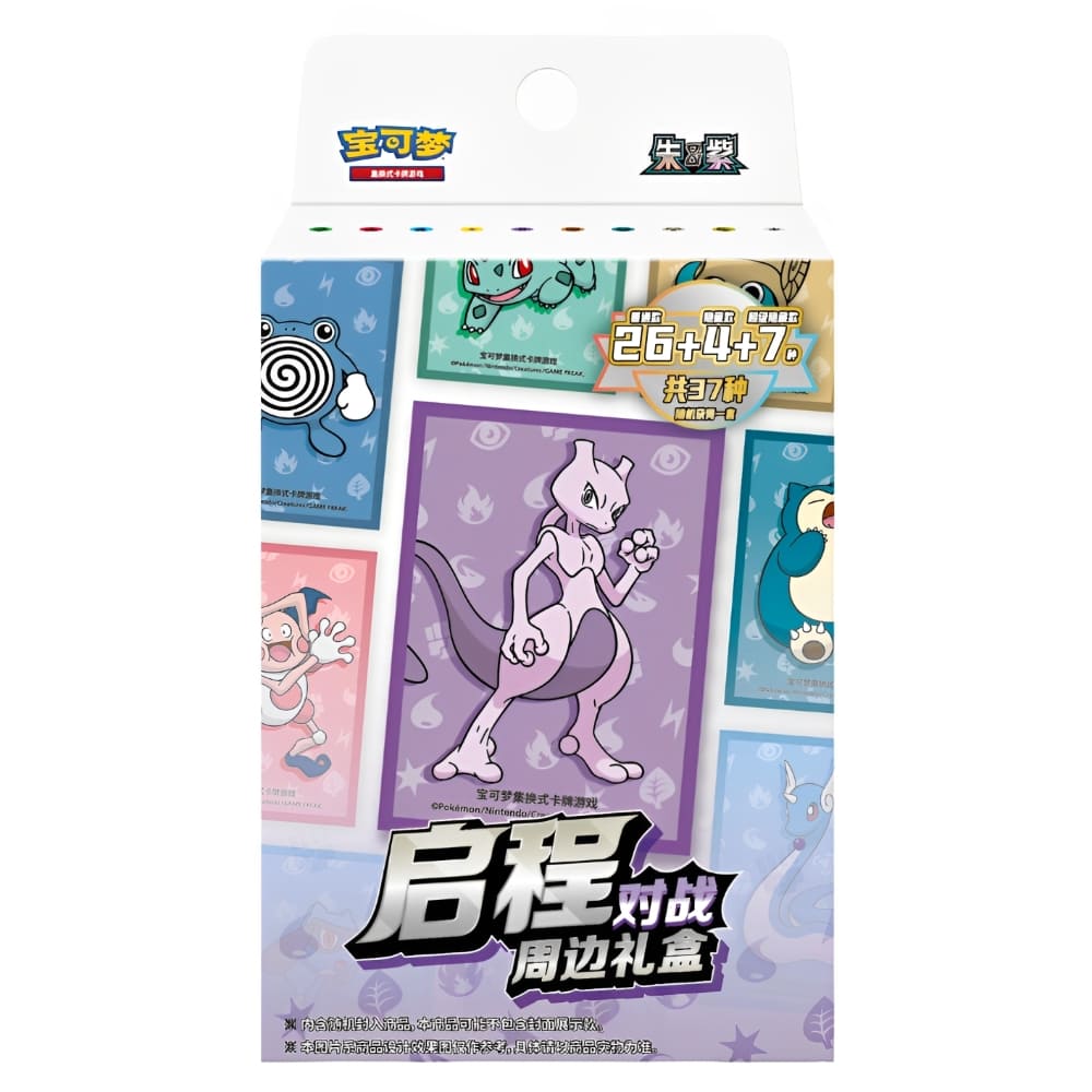 God of Cards: Pokemon Scarlet & Violet Sleeve Collection Box Mewtu S-Chinesisch Produktbild