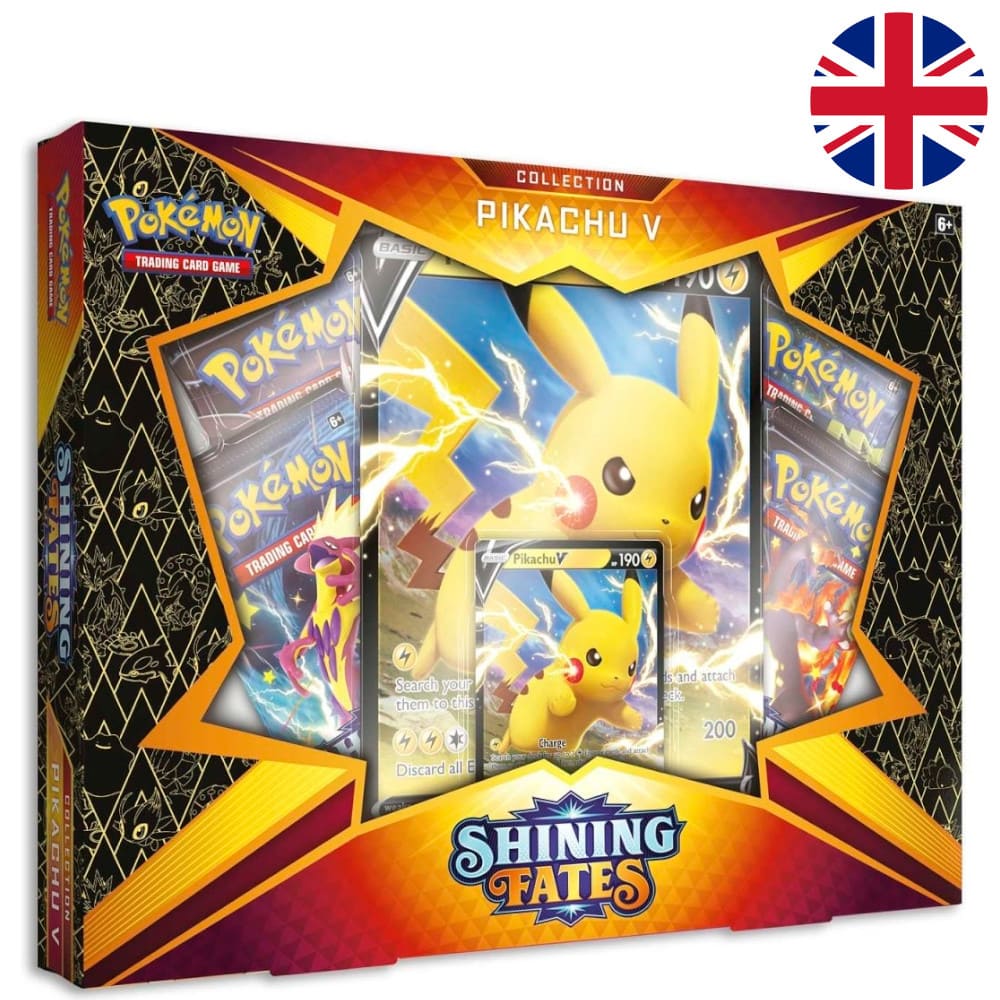 God of Cards: Pokemon Shining Fates Collection Pikachu-V Produktbild