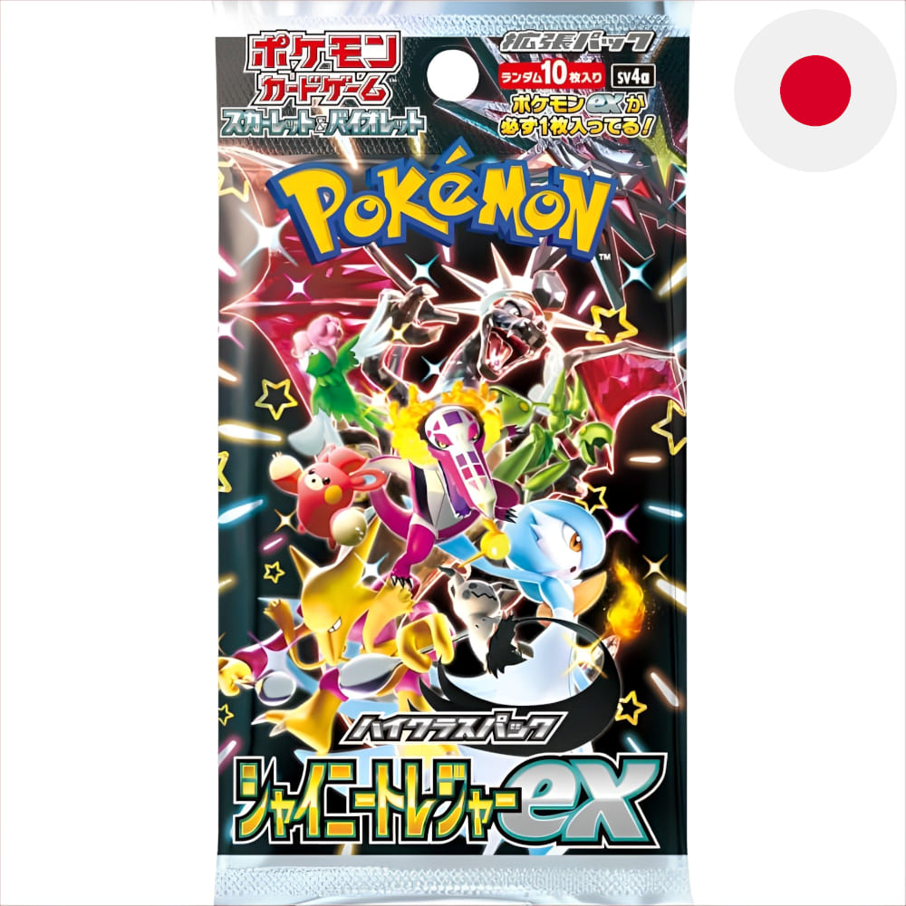 shiny treasures ex japanese booster box Korean SV4a Pokemon and more than 100 other Shiny Pokmon follow Pokemon Shiny Treasure EX Booster