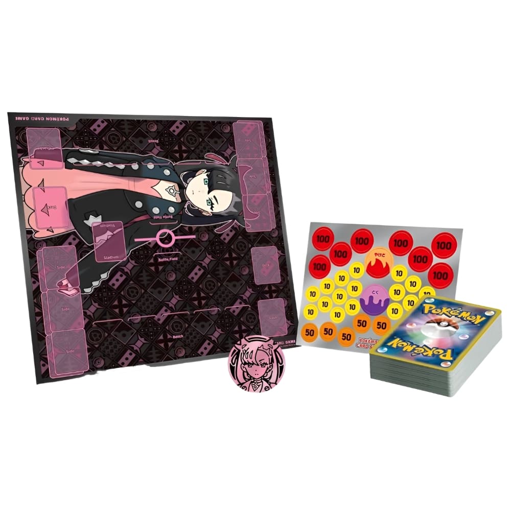 God of Cards: Pokemon Starter Set ex Marnie's Morpeko & Grimmsnarl ex Japanisch Inhalt Produktbild