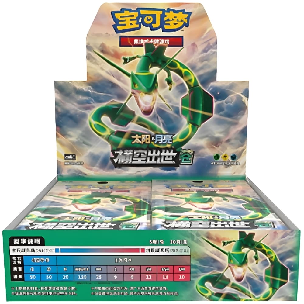 God of Cards: Pokemon Storming Emergence - Rayquaza Display S-Chinesisch Produktbild