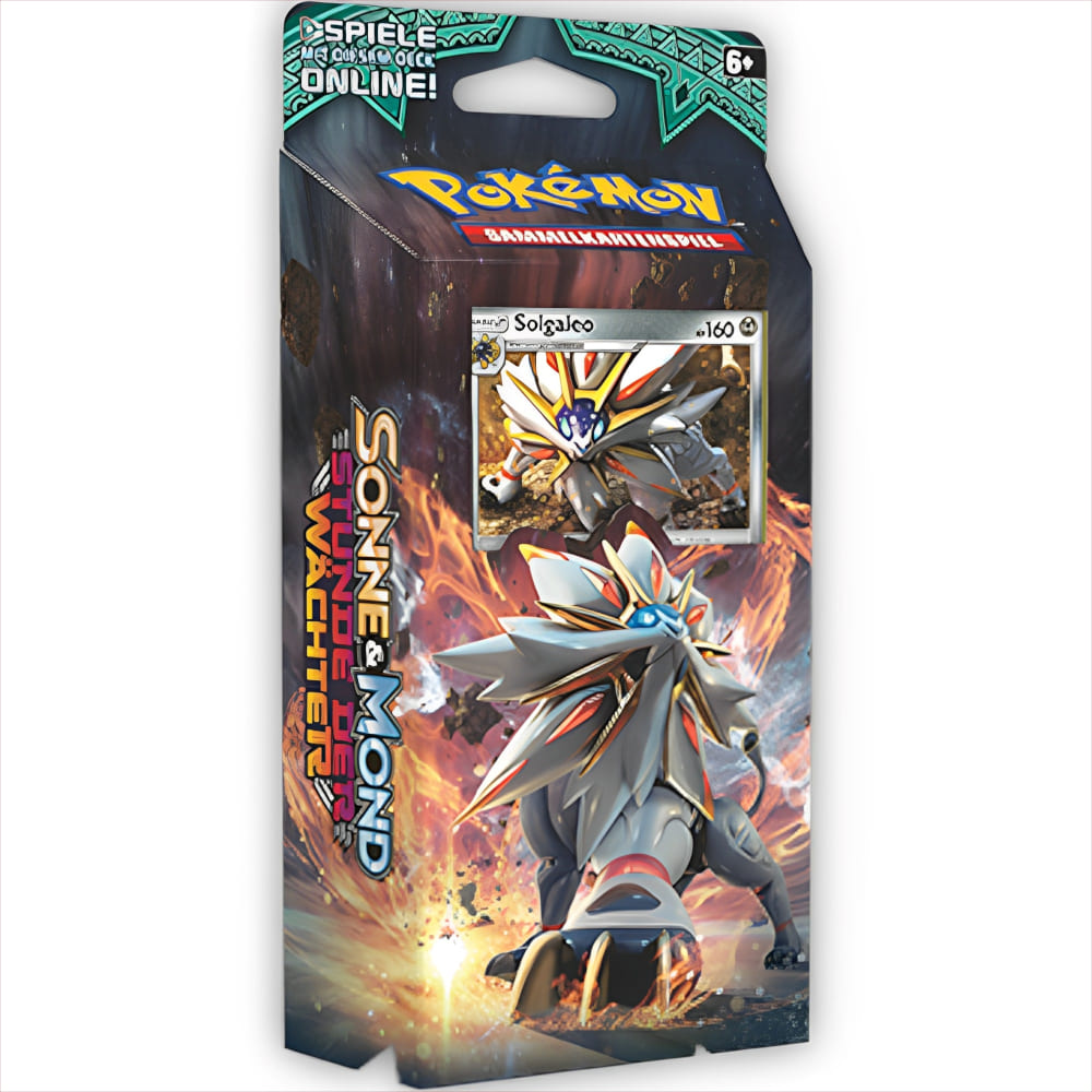 God of Cards: Pokemon Stunde der Wächter Themendeck Solgaleo Produktbild