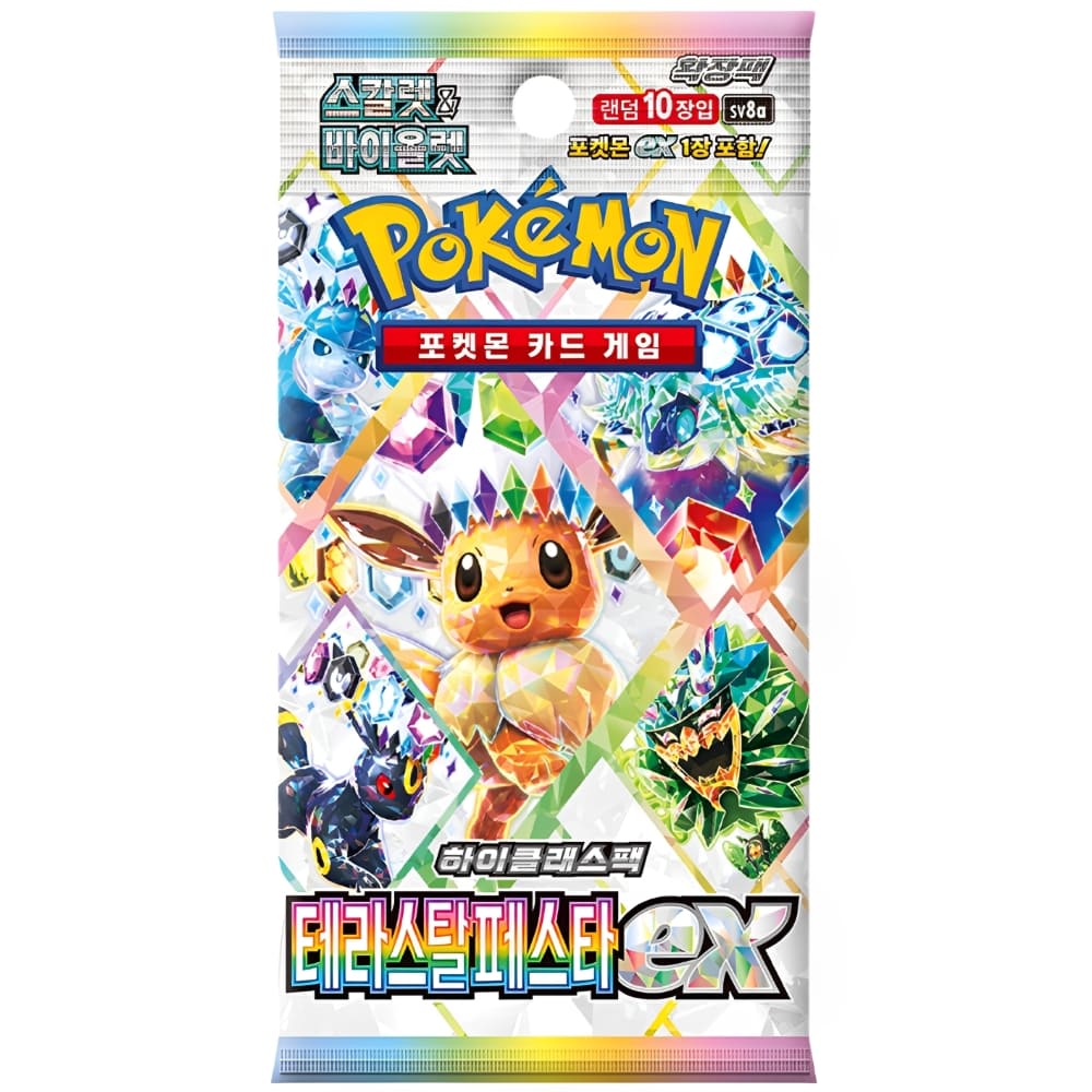 God of Cards: Pokemon Terastal Festival EX Booster Koreanisch Produktbild