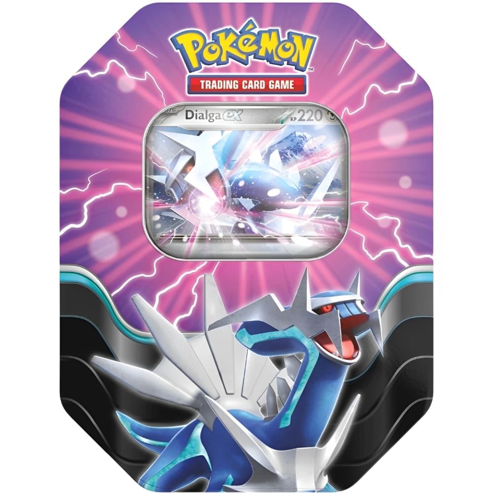Achetez la boîte métallique Pokémon Azure Legends Dialga ex