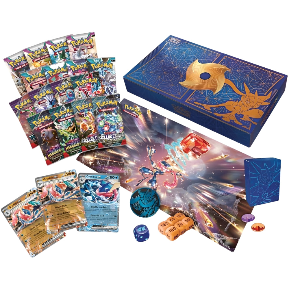 God of Cards: Pokemon Ultra-Premium Collection Greninja ex Inhalt