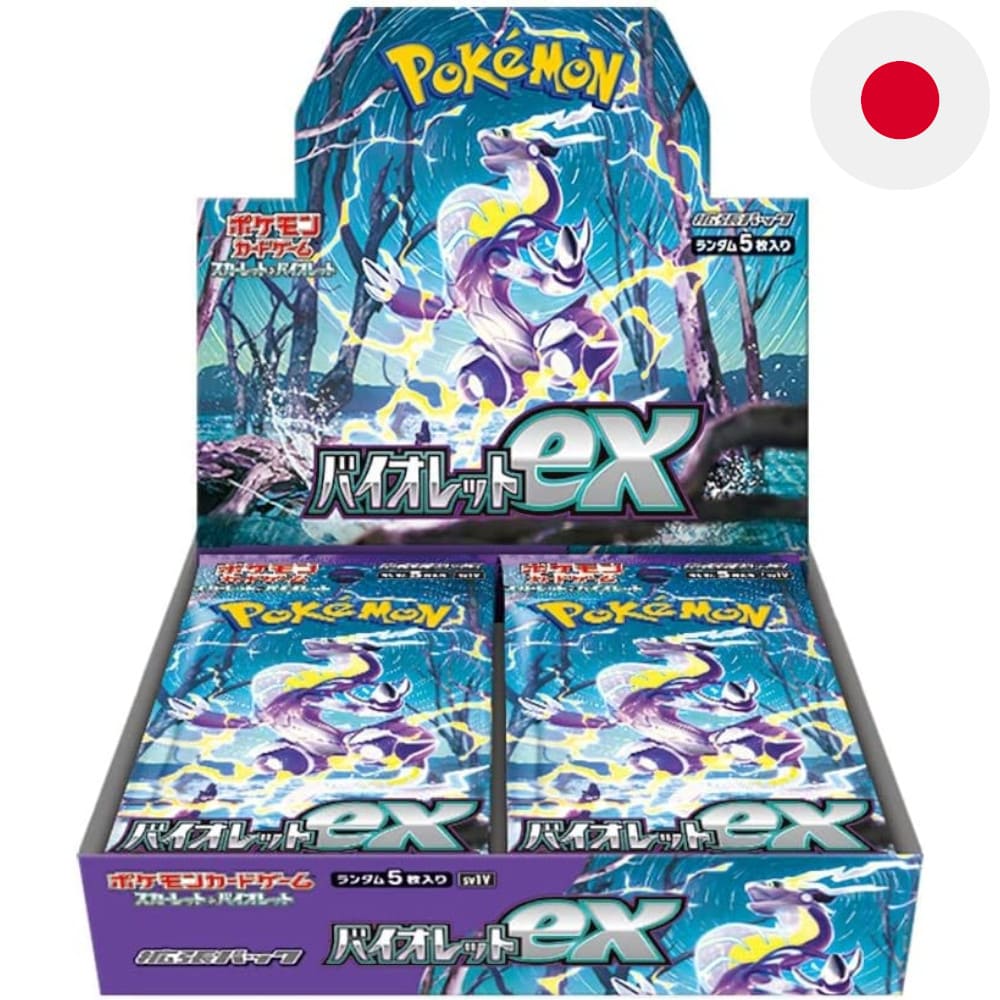 God of Cards: Pokemon Violet EX Display Japanisch Produktbild