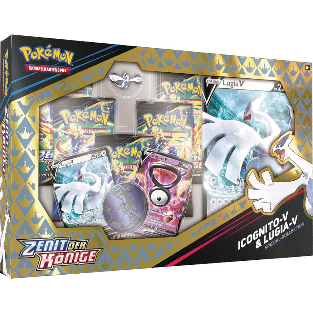 God of Cards: Pokemon Zenit der Könige Spezial-Kollektion Icognito V & Lugia V Produktbild