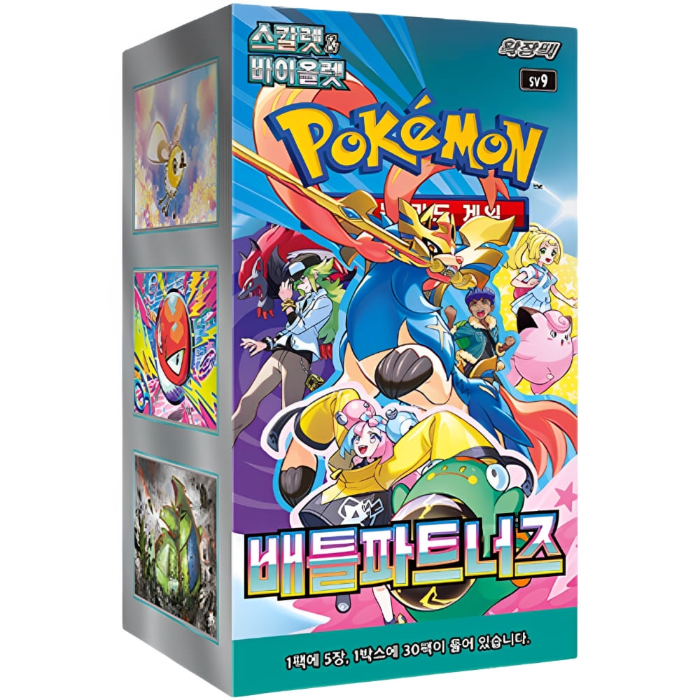 battle partner booster box PARTNERS SV9 (JPN) made in Japan battle partners booster box contents