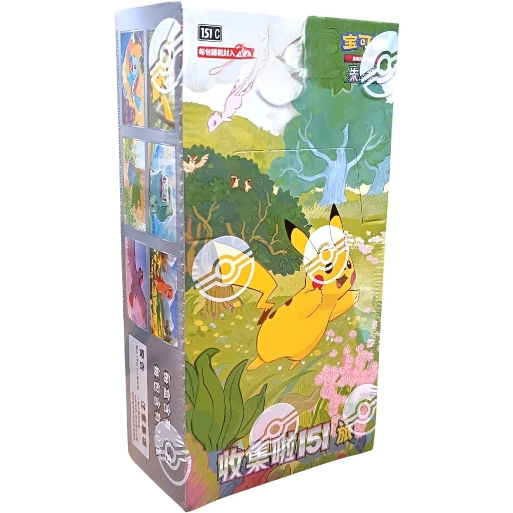 Pokemon Collect 151 Journey 6-Booster Box S-Chinese