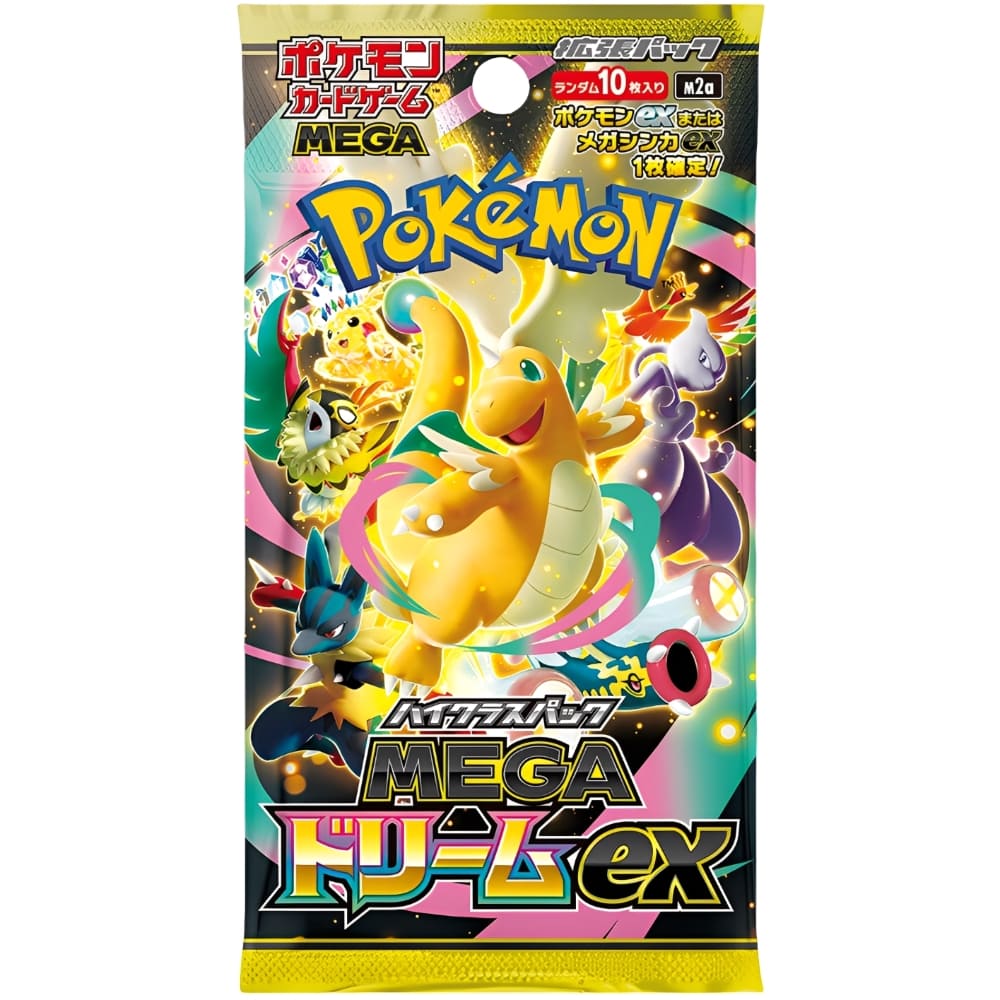 God of Cards: Pokemon Mega Dream ex Booster Japanisch Produktbild