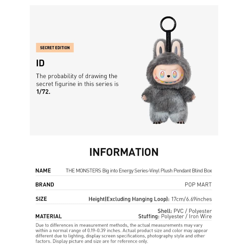 God of Cards: Pop Mart Labubu The Monsters Big into Energy Series Produktbild 1