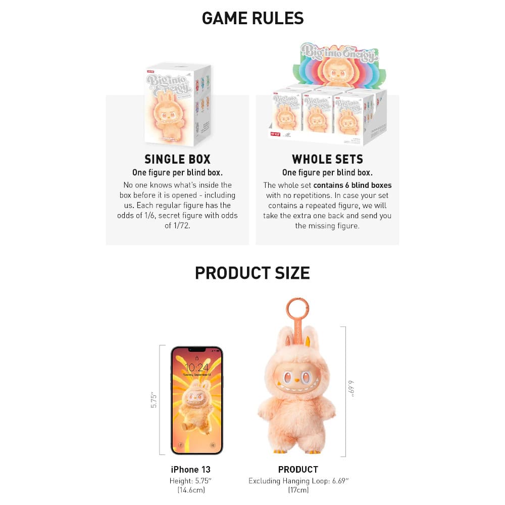 God of Cards: Pop Mart Labubu The Monsters Big into Energy Series Produktbild 2