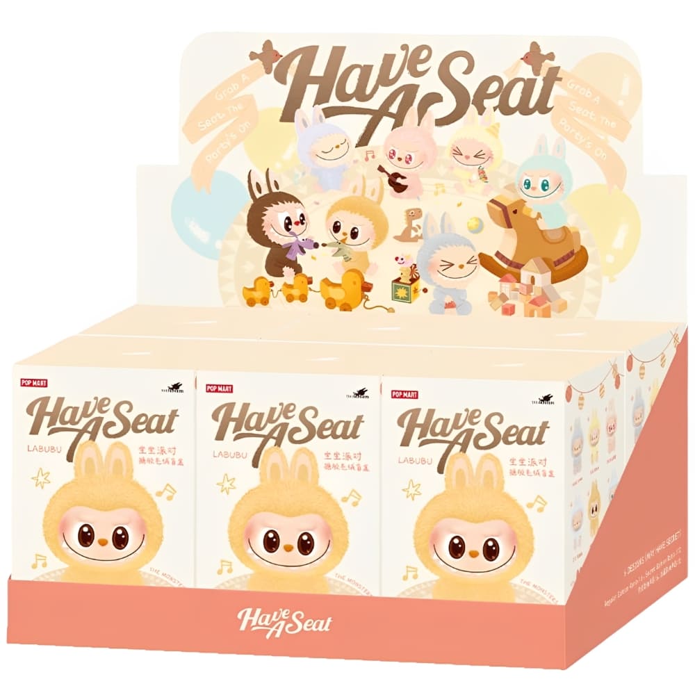 labubu booster box Buy Pop Mart Labubu The Monsters Have a Seat Series Display