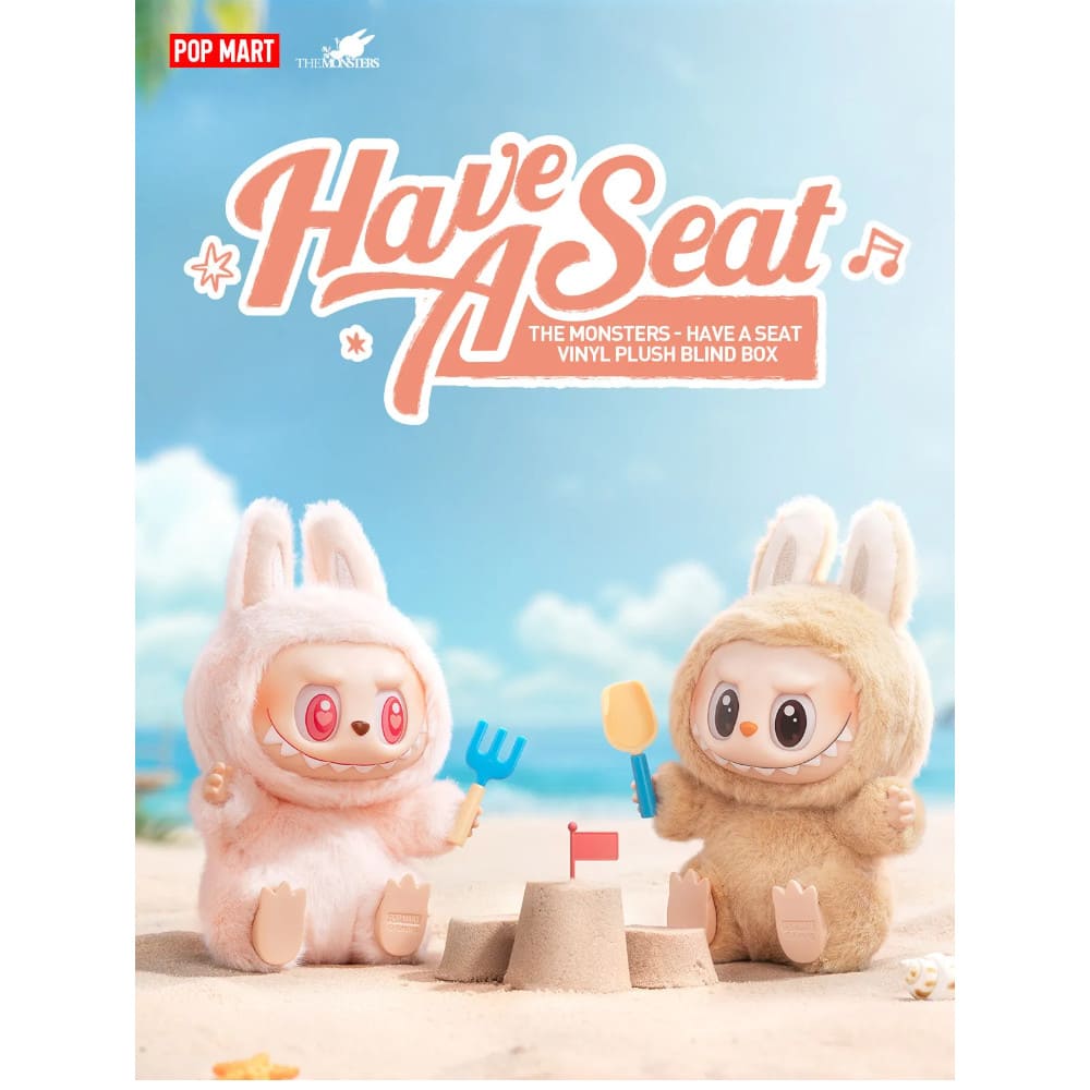 Pop Mart <br> Labubu The Monsters <br> Have a Seat Series <br> Display