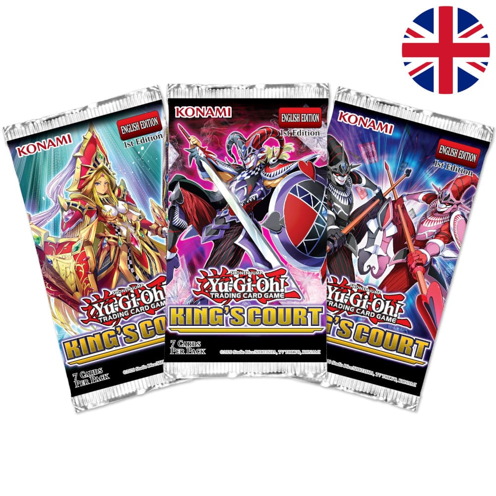 God of Cards: God of Cards: Yugioh Kings Court Booster Englisch Produktbild
