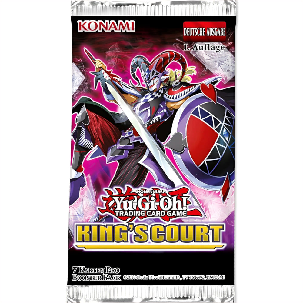 God of Cards: Yugioh Kings Court Booster Produktbild