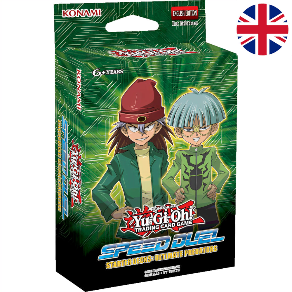 God of Cards: Yugioh Speed Duel Starter Deck Ultimate Predators Englisch Produktbild