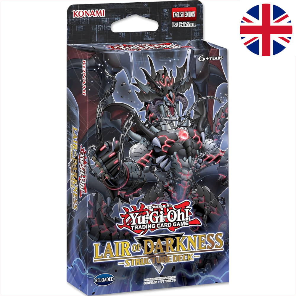 God of Cards: Yugioh Structure Deck Lair of Darkness Englisch Produktbild