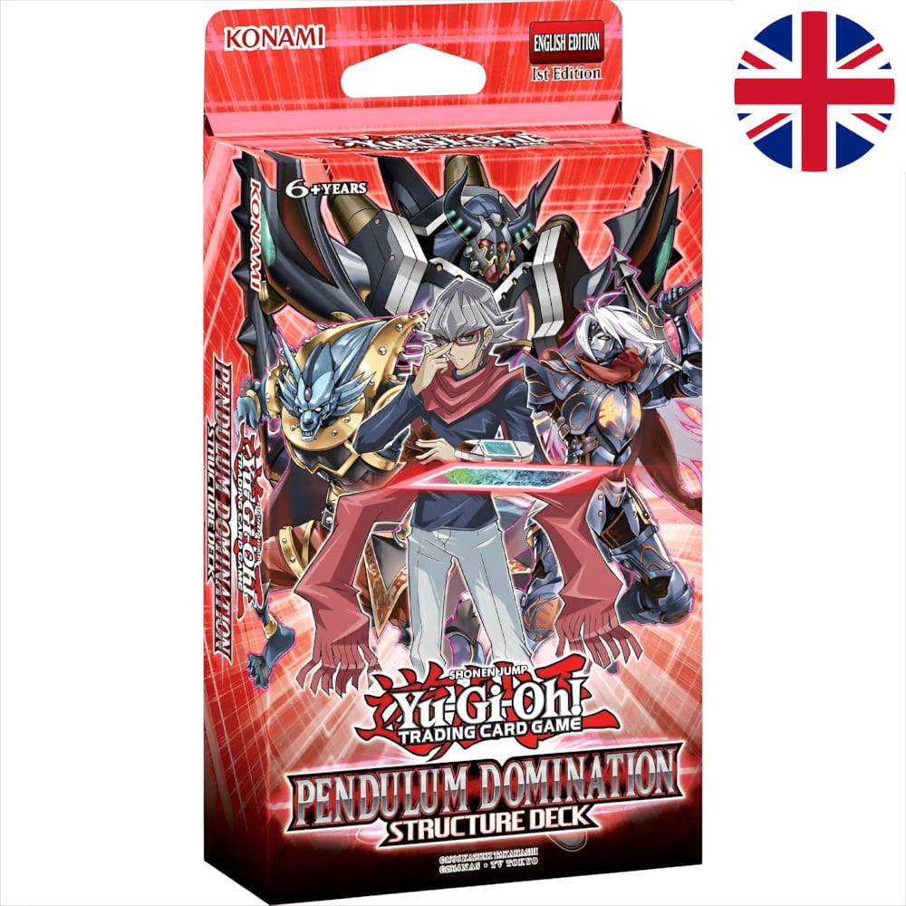 God of Cards: Yugioh Structure Deck Pendulum Domination Englisch Produktbild